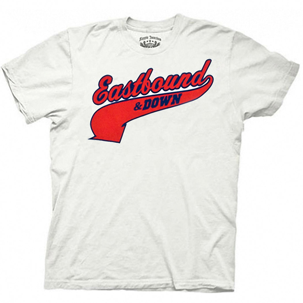 Eastbound & Down Charros Kenny Powers White Jersey Shirt