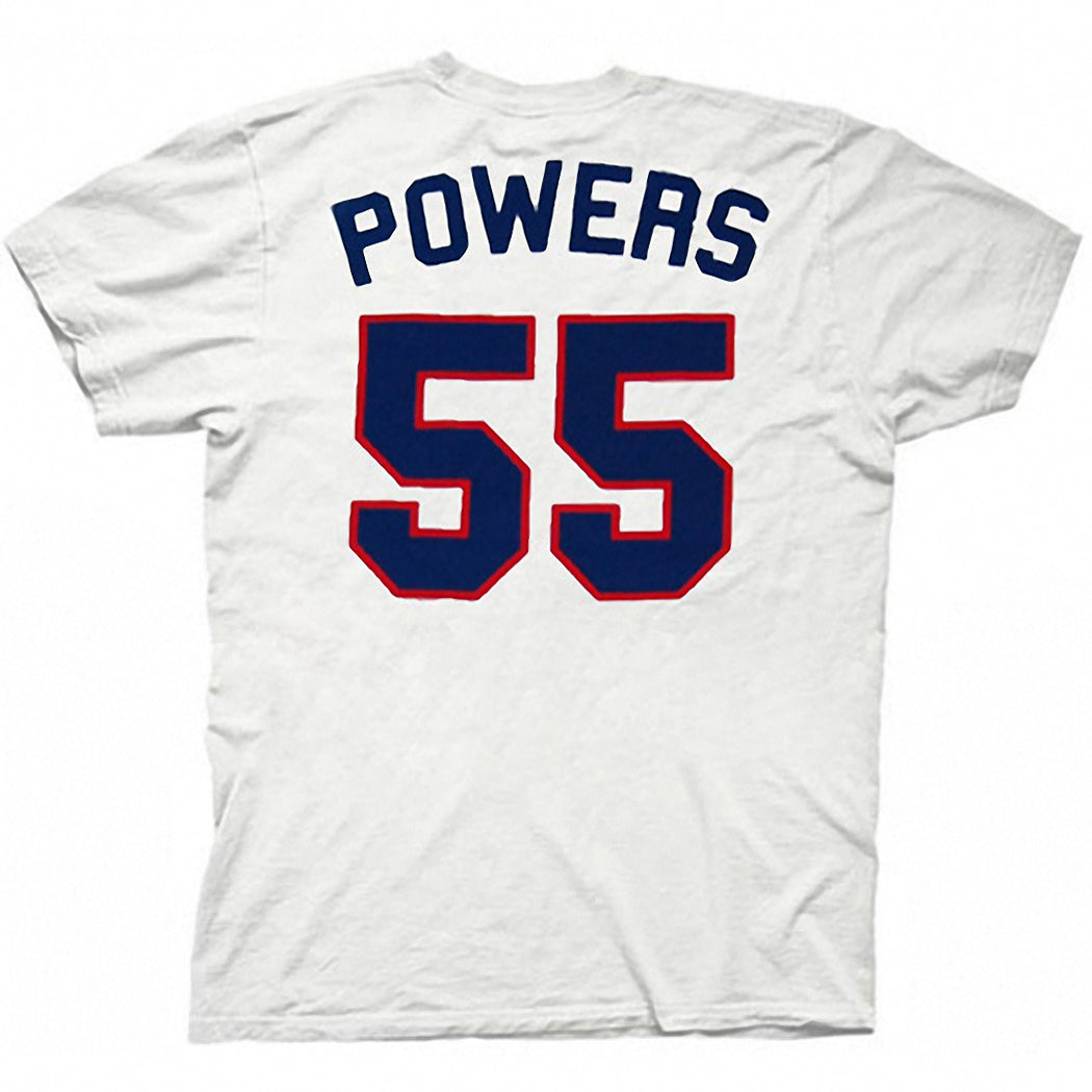 Eastbound & Down Charros Kenny Powers White Jersey Shirt