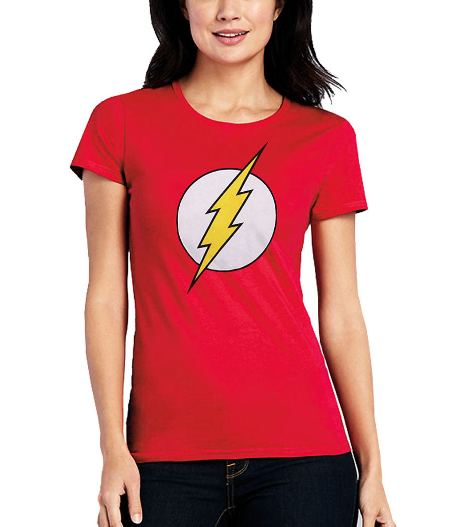 Flash Logo Symbol Junior Women's T-Shirt