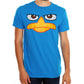 Perry the Platypus Face Adult T-Shirt