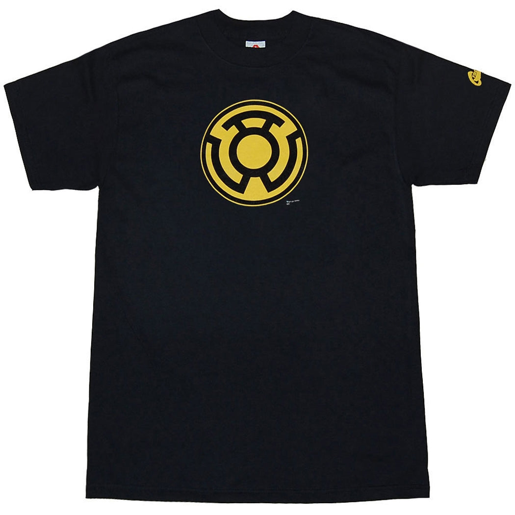 Sinestro Corps Symbol Black T-Shirt