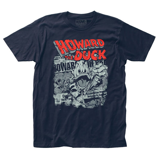 Marvel Howard The Duck Newspaper T-Shirt
