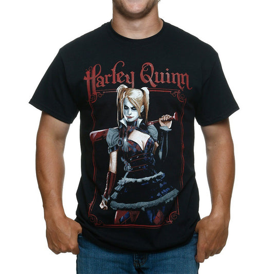 Harley Quinn Arkham Asylum Bat T-Shirt