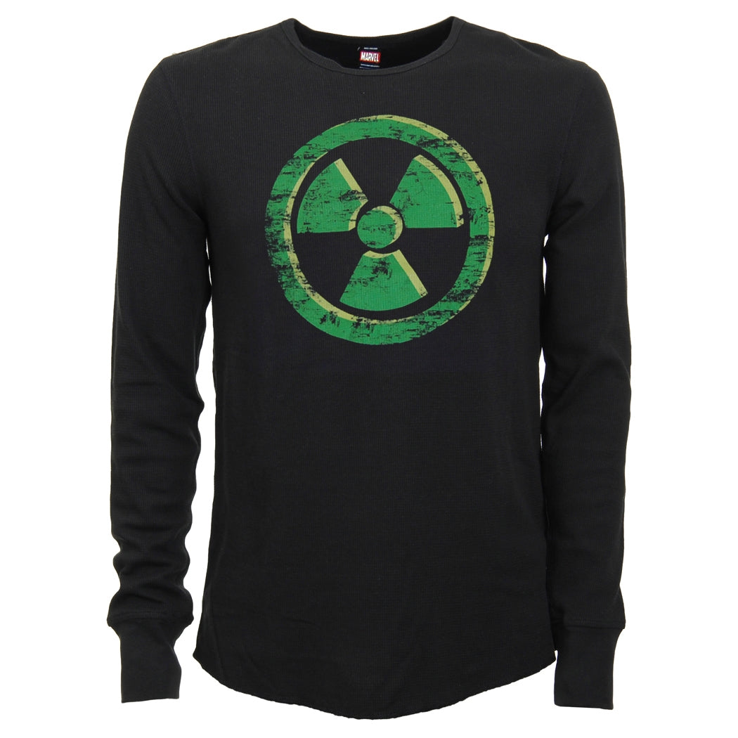 Incredible Hulk Radioactive Symbol Thermal Shirt
