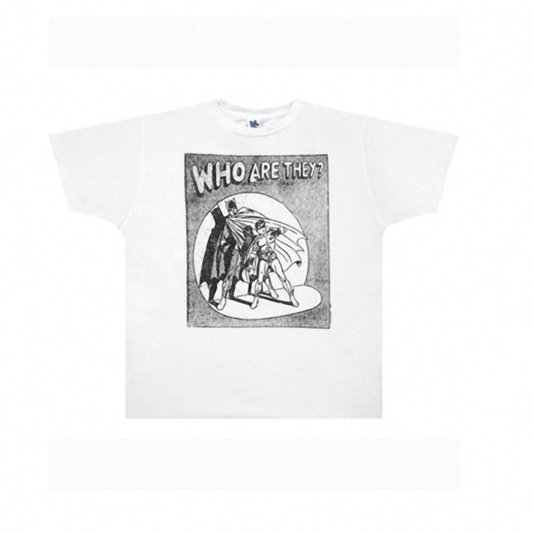 Junk Food: Batman & Robin Who Are They Mens Tee