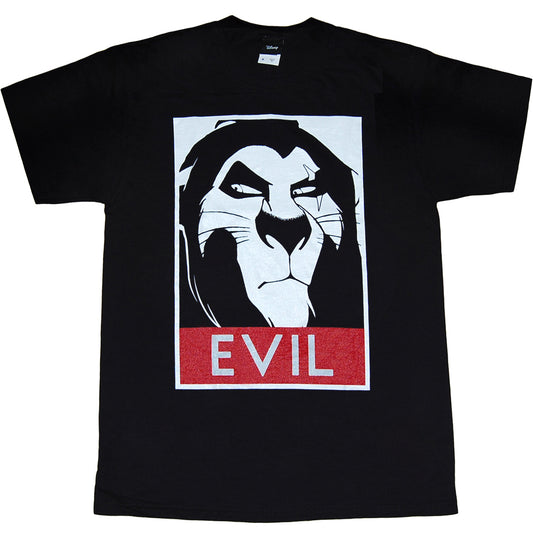 Lion King Scar Evil Poster T-Shirt