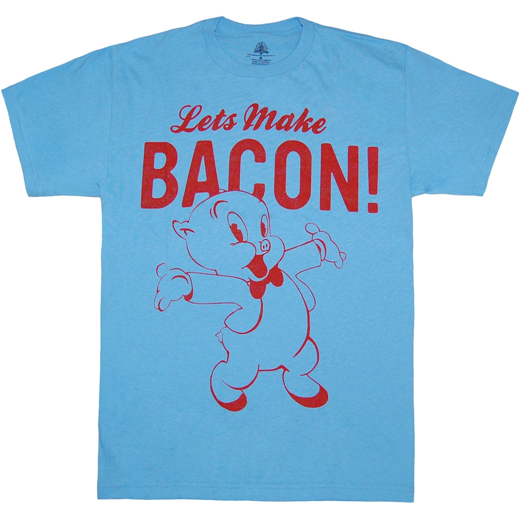 Looney Tunes Porky Pig Let's Make Bacon T-Shirt