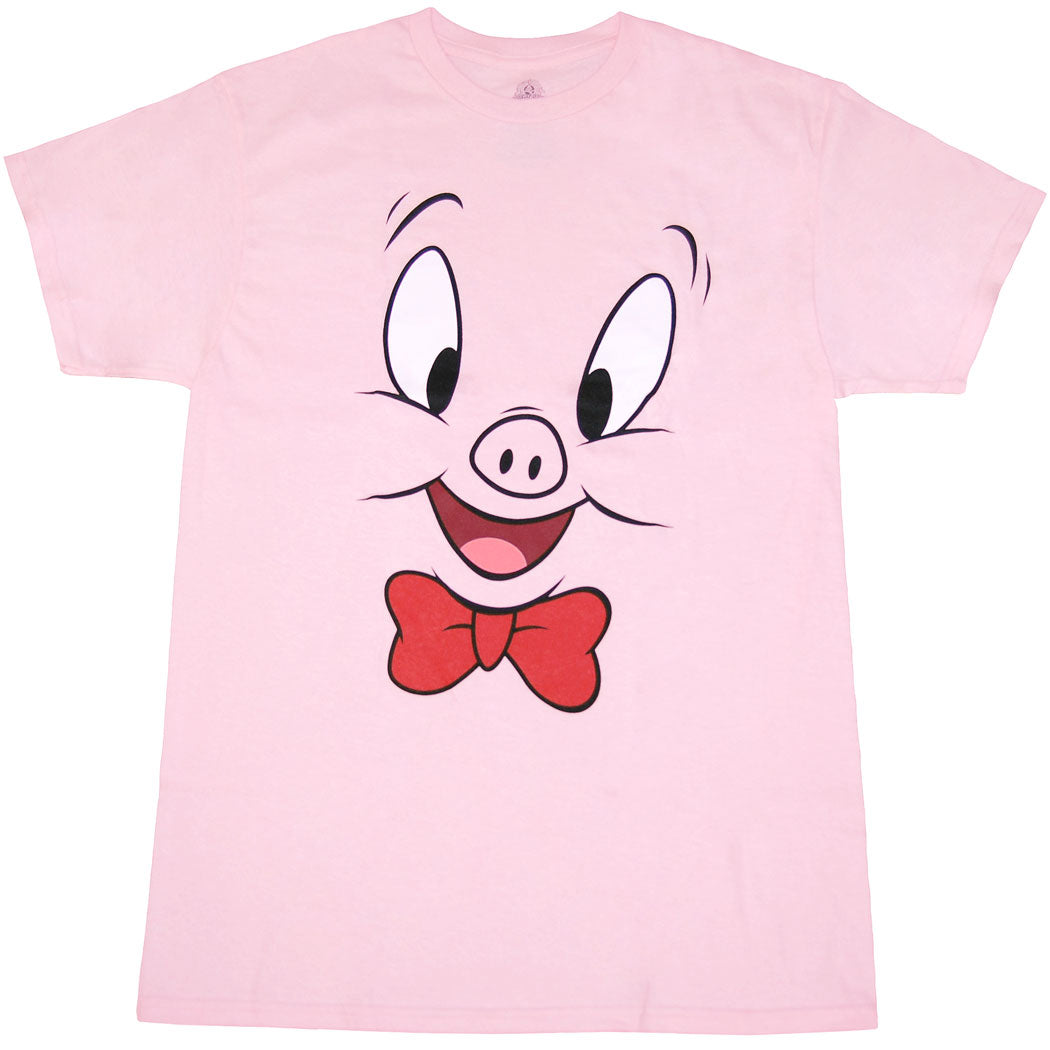 Looney Tunes Porky Pig Face T-Shirt