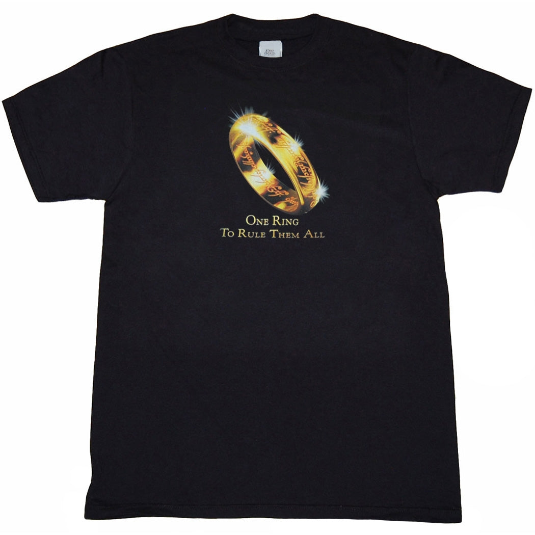 6 Rings Shirts Lord Of The Rings: One Ring T-Shirt โ AnimationShops
