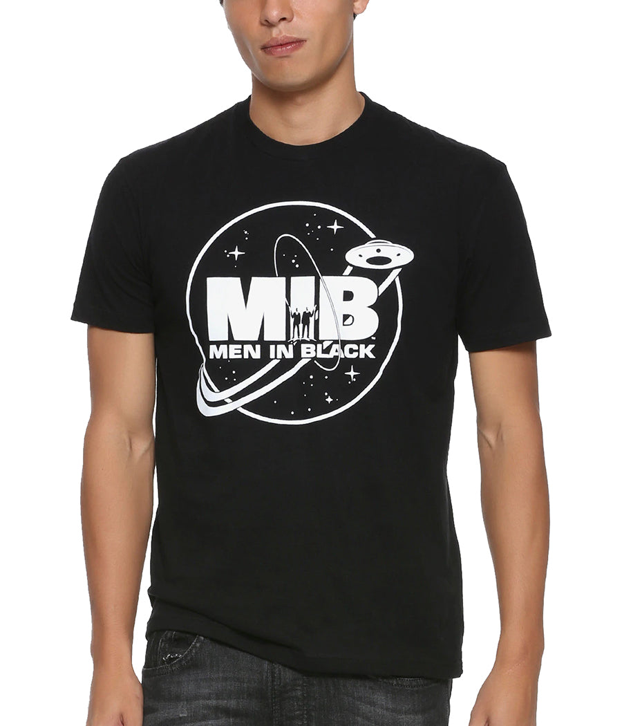 Men In Black MIB Round Logo T-Shirt