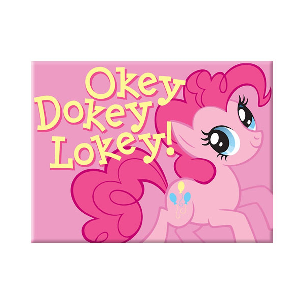 Pinkey Pay My Little Pony Pinkey Pie Okey Dokey Magnet – AnimationShops