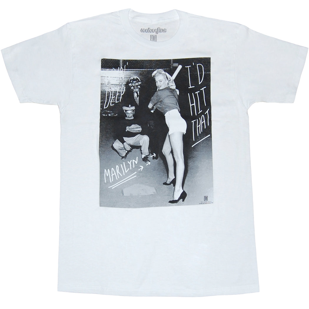 Marilyn Monroe I'd Hit That T-Shirt