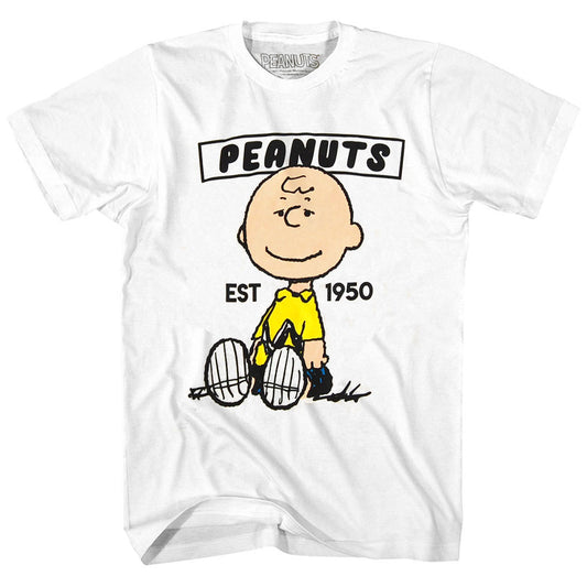 Peanuts Charlie Brown Est 1950 T-Shirt