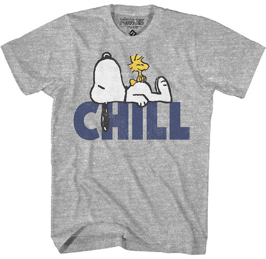 Peanuts Snoopy Chill Adult T-Shirt
