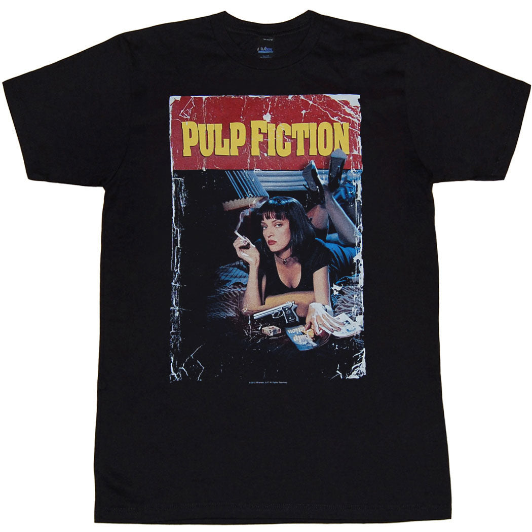 Pulp Fiction Mia Movie Poster T-Shirt