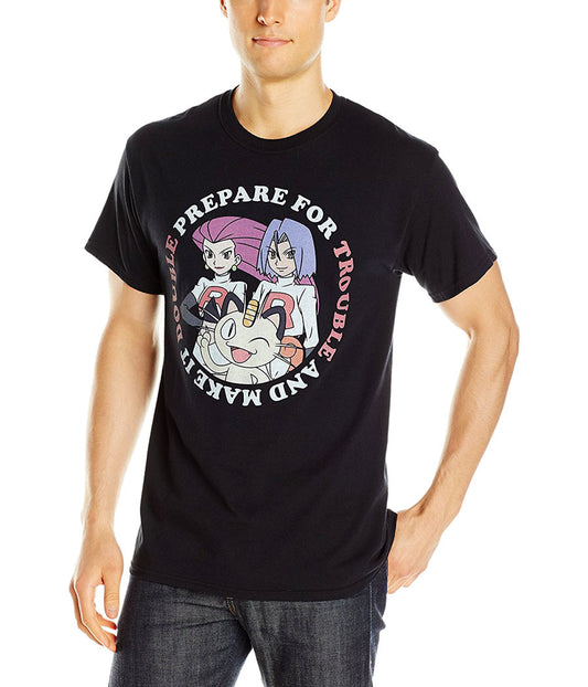 Pokemon Team Rocket Prepare For Trouble T-Shirt