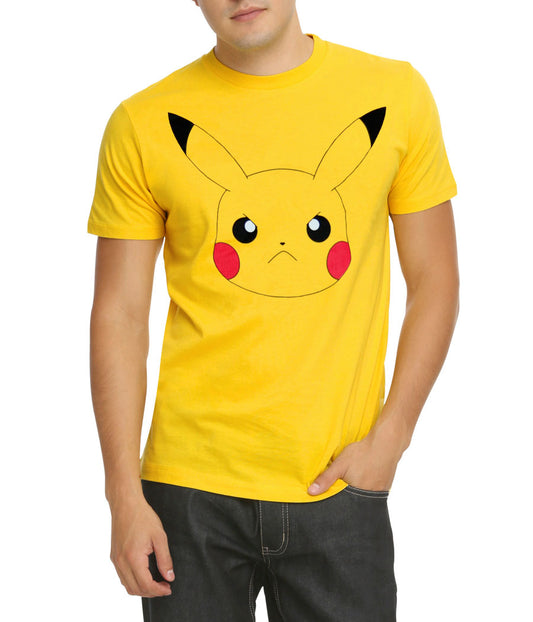 Pokemon Pikachu Face T-Shirt