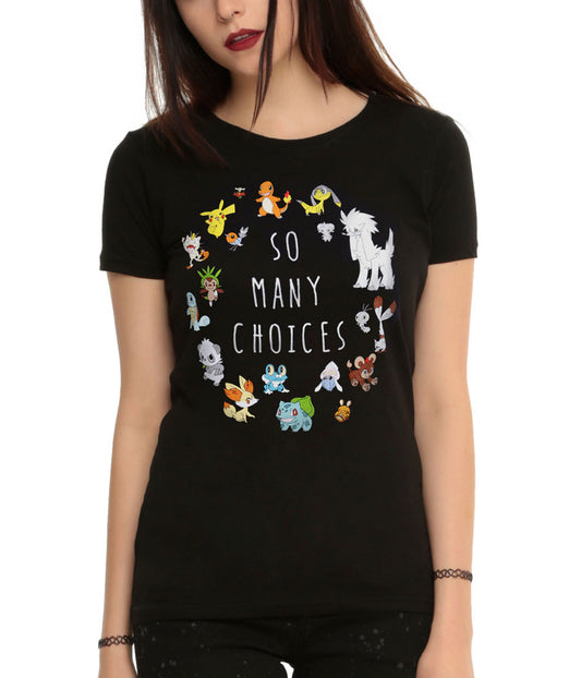 Pokemon So Many Choices Junior T-Shirt