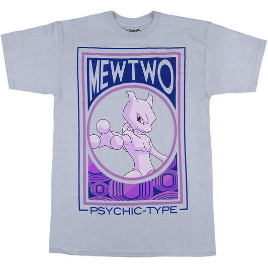 Pokemon Mewtwo Pyschic Block T-Shirt