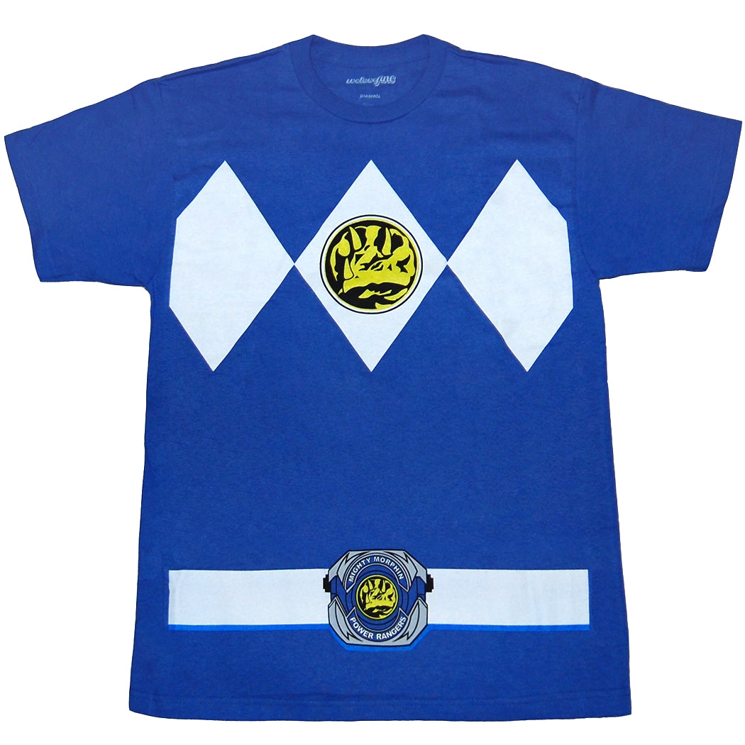 Mighty Morphin Power Rangers Blue Ranger Costume T-Shirt