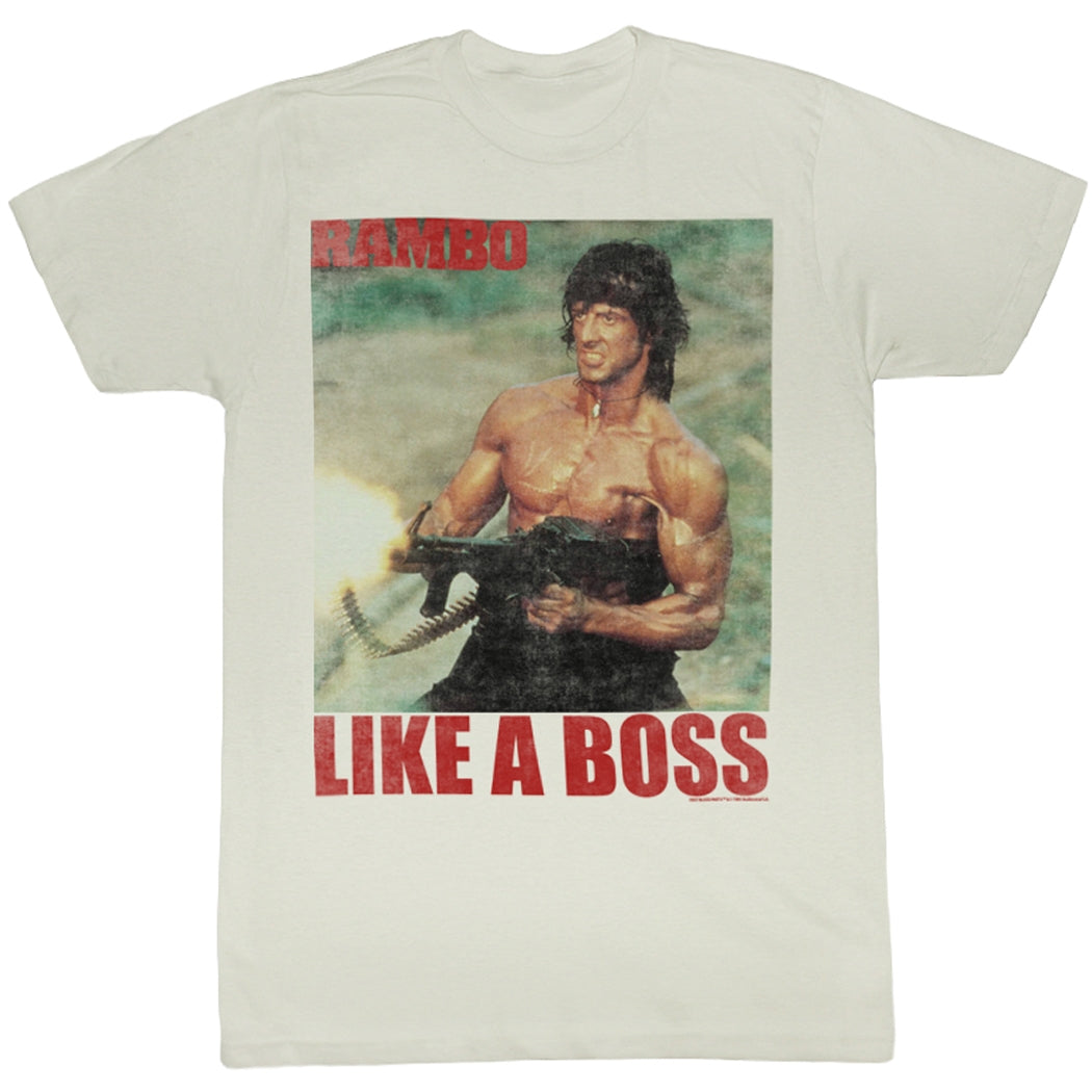 Rambo Like A Boss T-Shirt