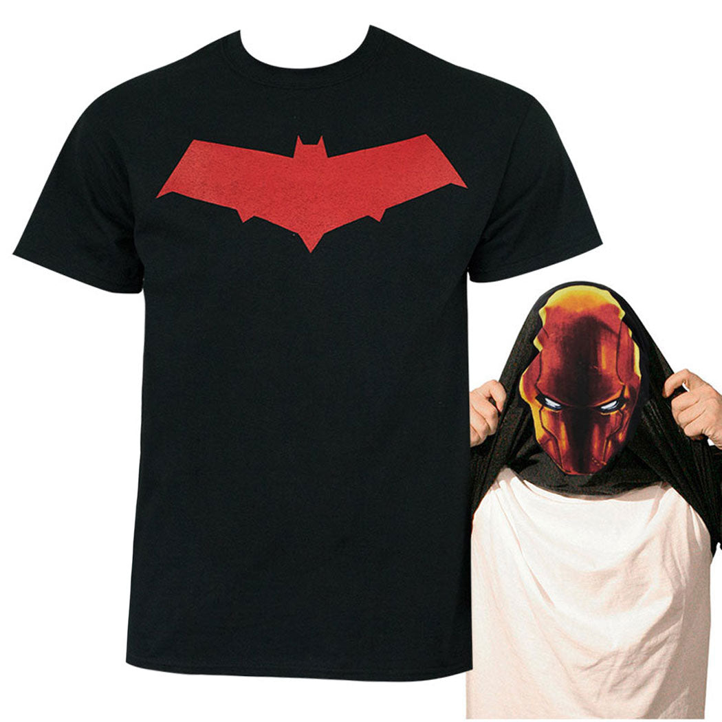 Batman Red Hood Flip-Up Costume T-Shirt