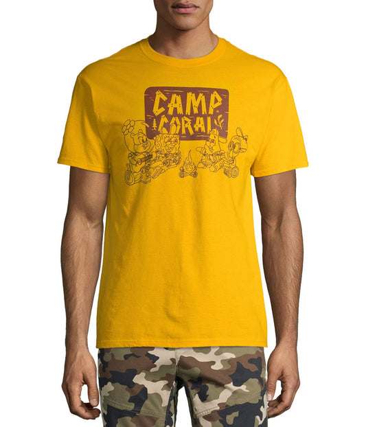 Spongebob Squarepants on the Run Camp Coral T-Shirt