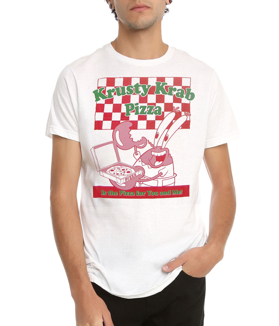 Spongebob Squarepants Krusty Krab Pizza T-Shirt
