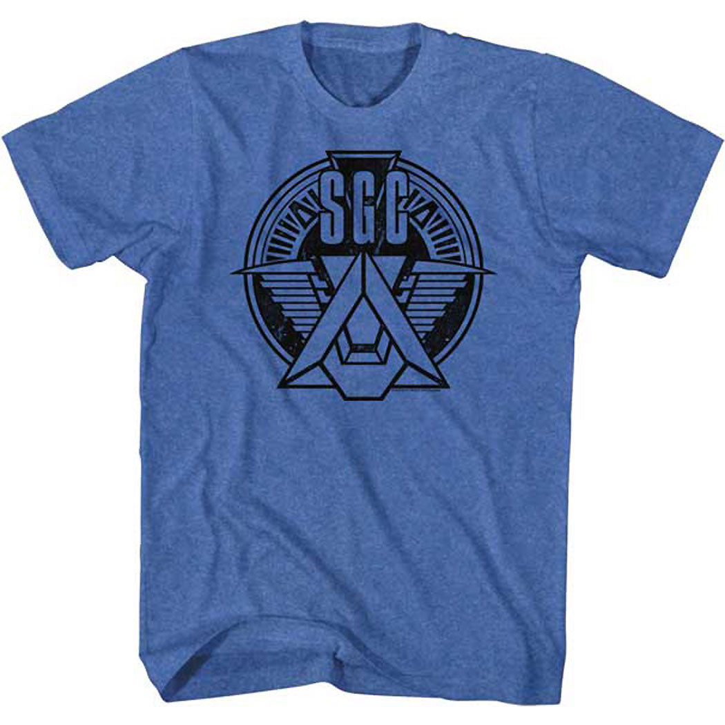 Stargate SG-1 SGC Emblem Retro T-Shirt