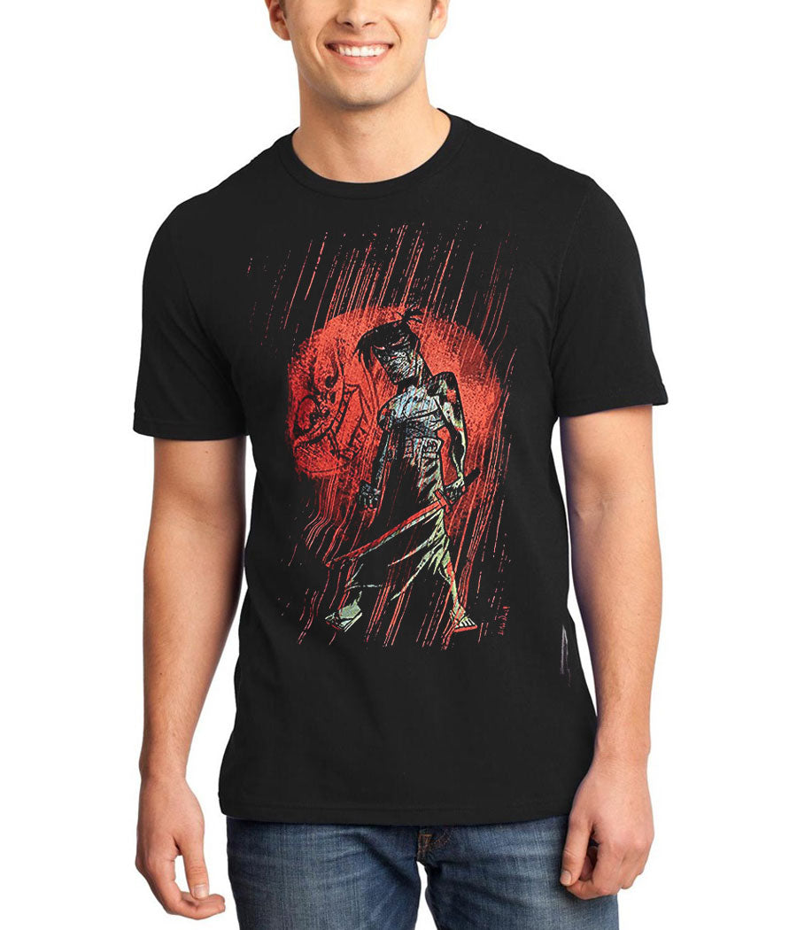 Samurai Jack Red Moon T-Shirt