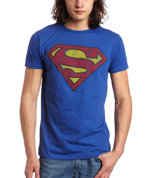 Superman Distressed Classic Logo T-Shirt