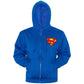 Superman Symbol Zip-Up Hoodie