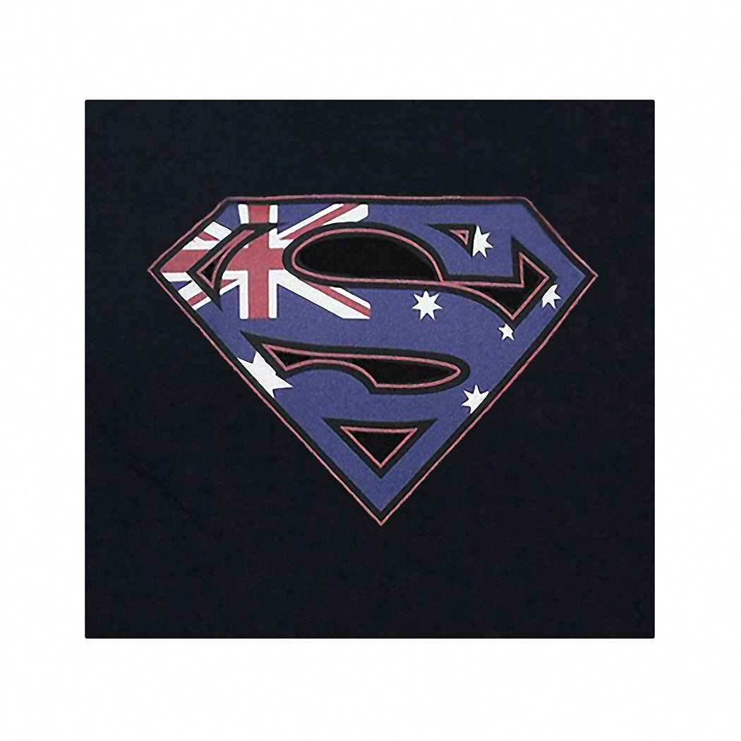 Superman Australian Shield Adult T-Shirt