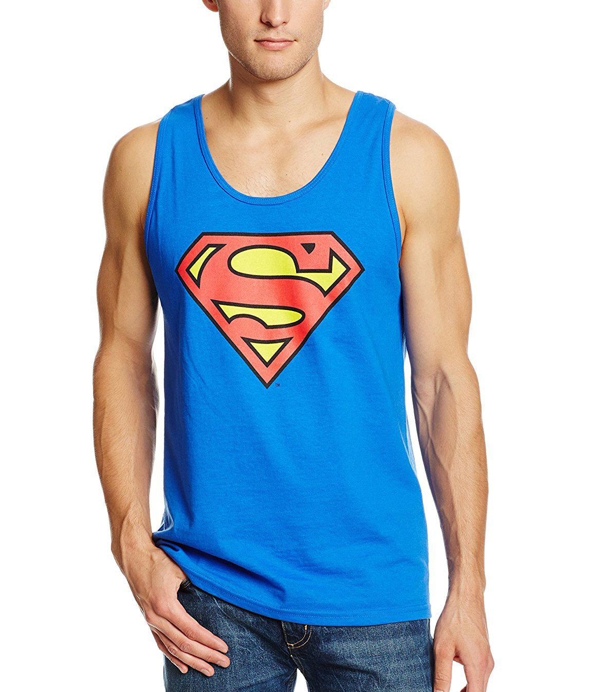 Superman Classic Logo Tank Top