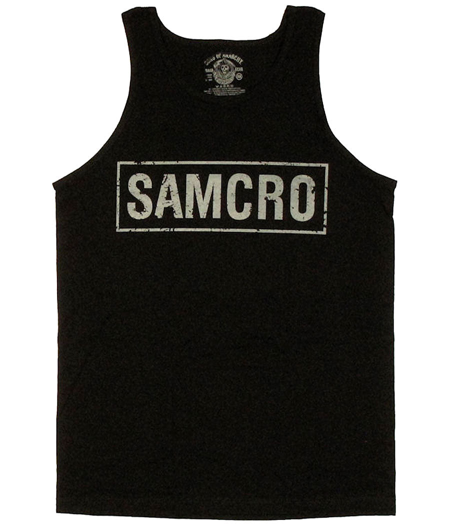 Sons Of Anarchy Samcro Boxed Logo Tank Top