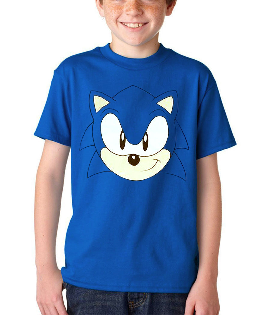 Sonic The Hedgehog Face Youth T-Shirt