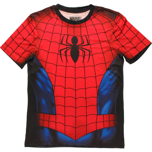 Spider-man Sublimated Athletic Costume T-Shirt