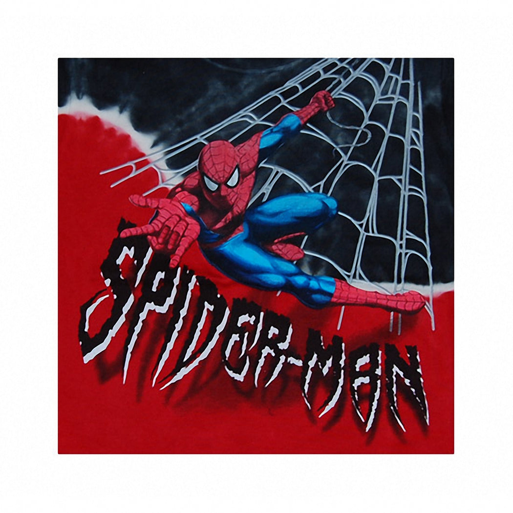 Spider-man Diagonal Tye Dye Youth Kids T-Shirt
