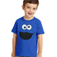 Cookie Monster Face Toddler T-Shirt