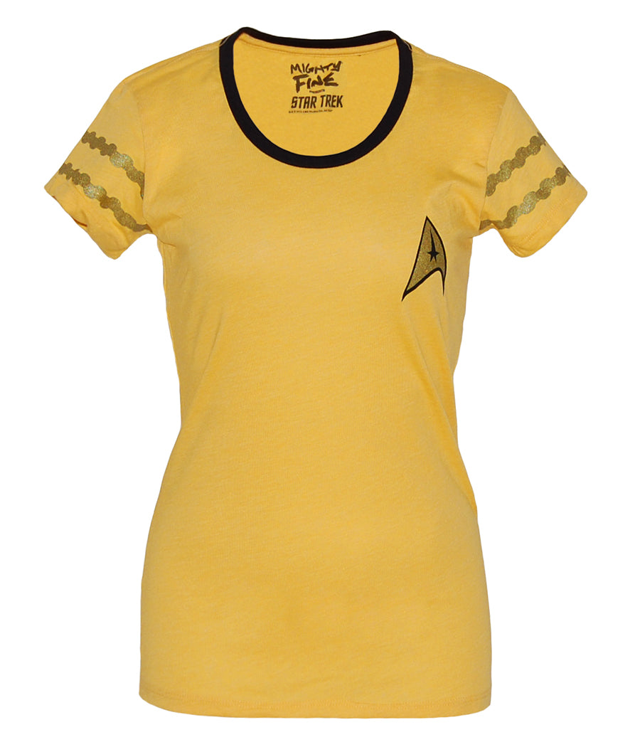 Star Trek Command Unifrom Junior T-Shirt – AnimationShops