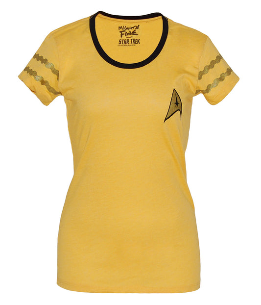 Star Trek Command Unifrom Junior T-Shirt