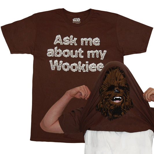 Star Wars Wookiee Flip Over Mask T-Shirt