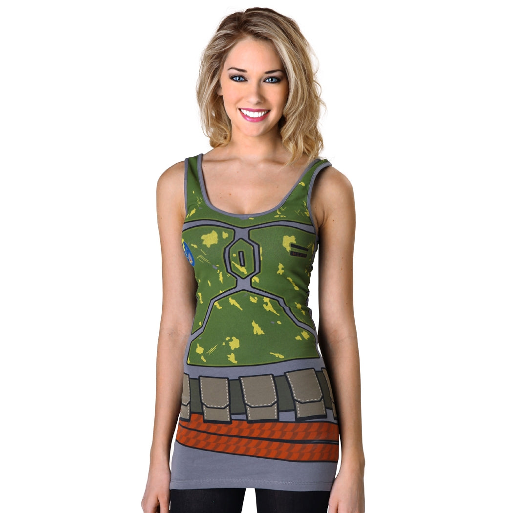 Star Wars Boba Fett Costume Junior Tunic Tank Top
