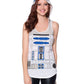 Star Wars R2-D2 Costume Hooded Tank