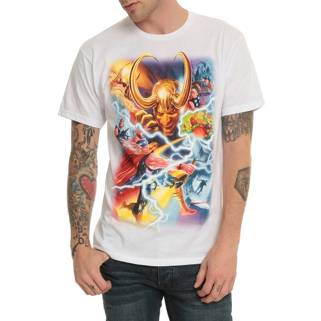 Marvel 75th Special Edition Brothers of Asgard Alex Ross T-Shirt