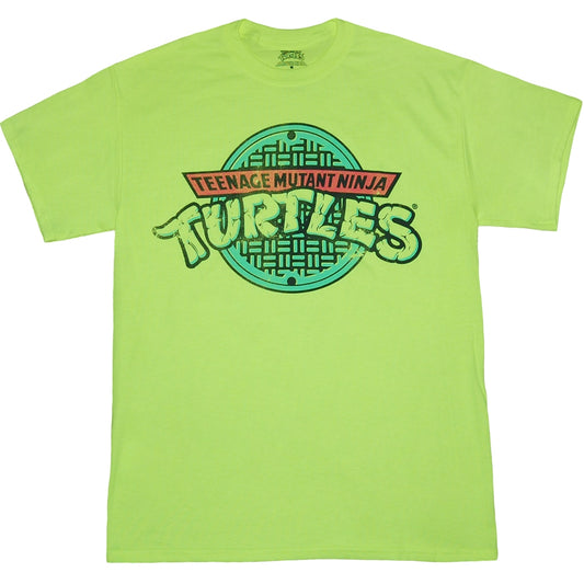 Teenage Mutant Ninja Turtles Symbol Neon T-Shirt