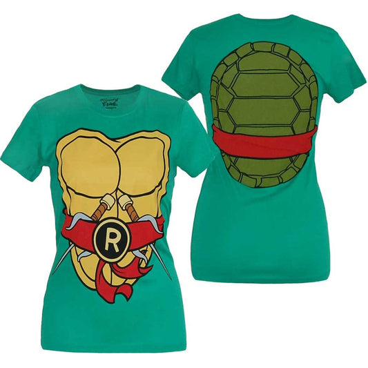 Teenage Mutant Ninja Turtles Raphael Costume Junior T-Shirt