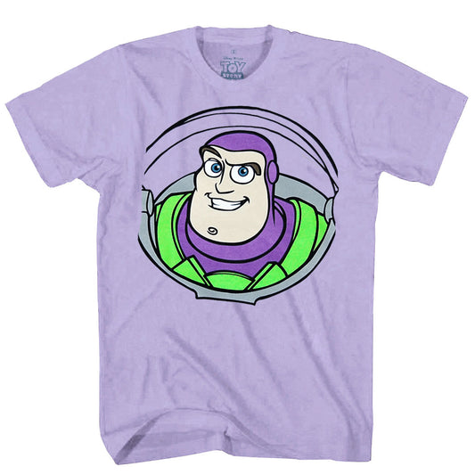 Toy Story Buzz Lightyear Face Adult T-Shirt