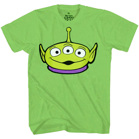 Toy Story Pizza Planet Alien Face T-Shirt