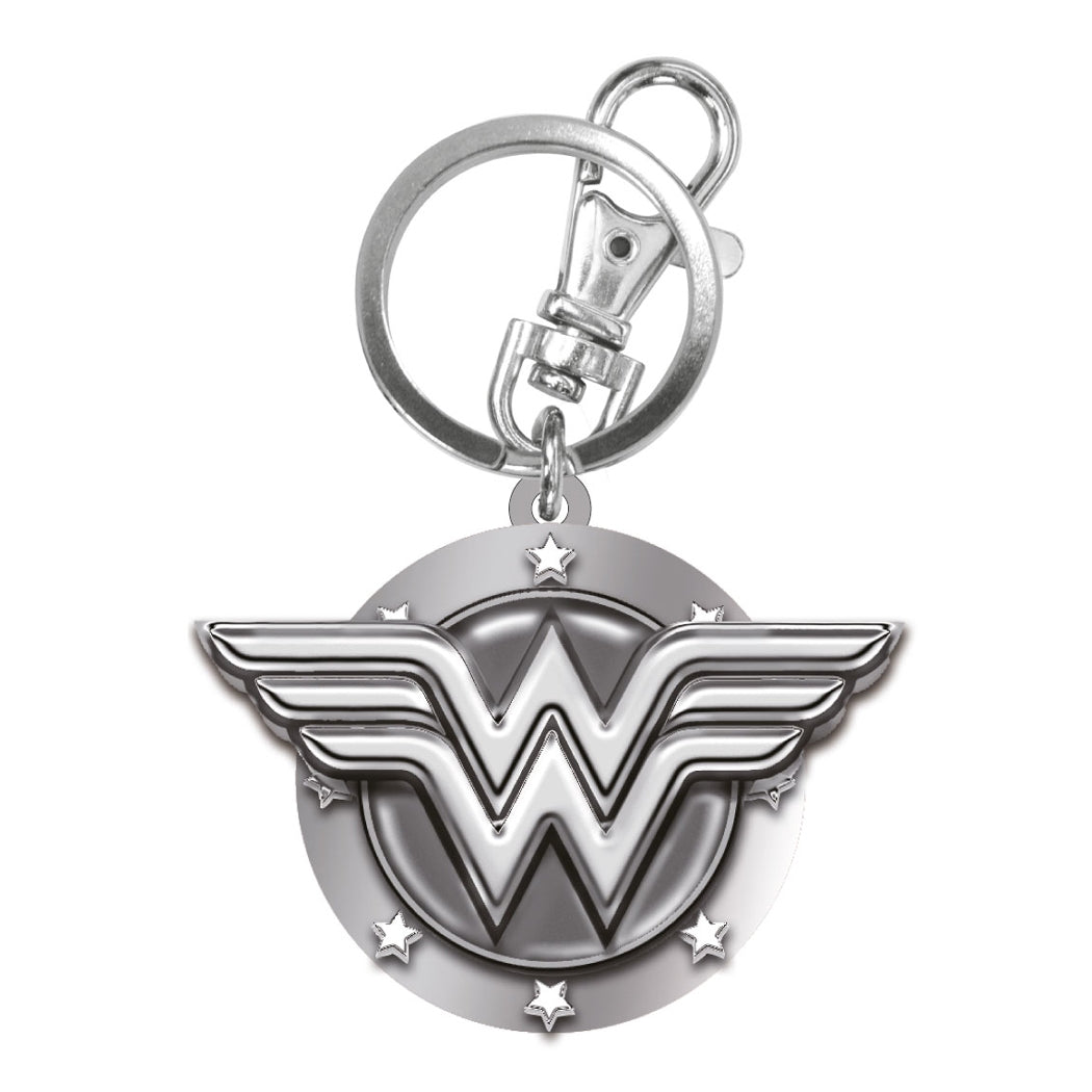 Wonder Woman Logo Pewter Key Chain